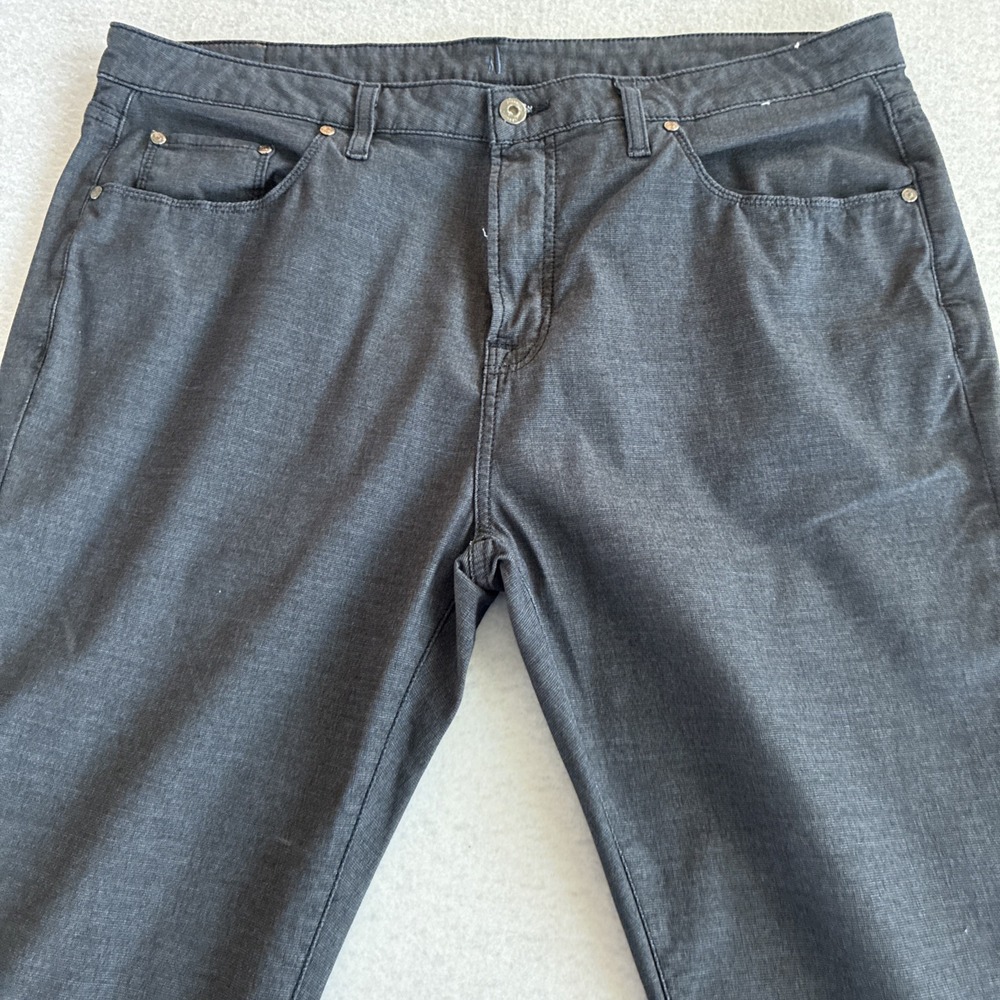 Johnnie O Atlas Lightweight Stretch 5-Pocket Pant 38x32 Navy Preppy Business - Picture 5 of 15